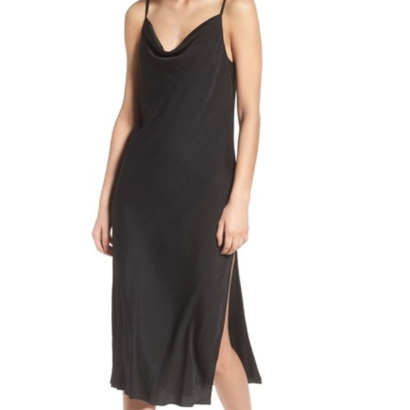 Topshop Dresses & Skirts - Cowl Neck Satin Midi Dress
